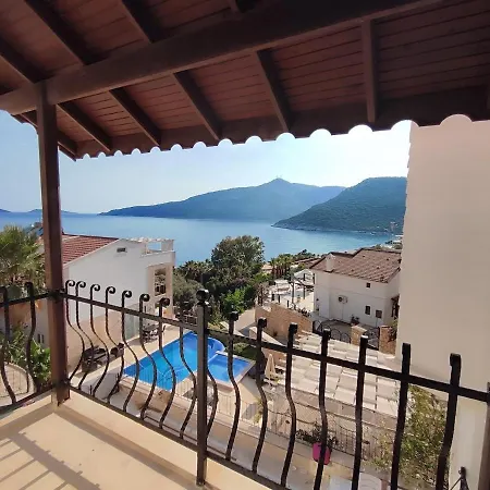 Kalkan Kalamar Sea Side In Center Villa Apart 4 Person Apartment